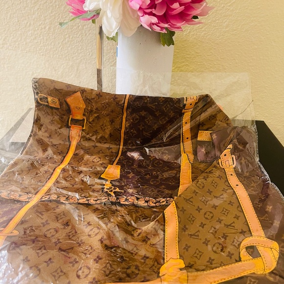 New Fashion Louis Vuitton Monogram Silk Scarf New Listed !!! 🥰 - Picture 2 of 3